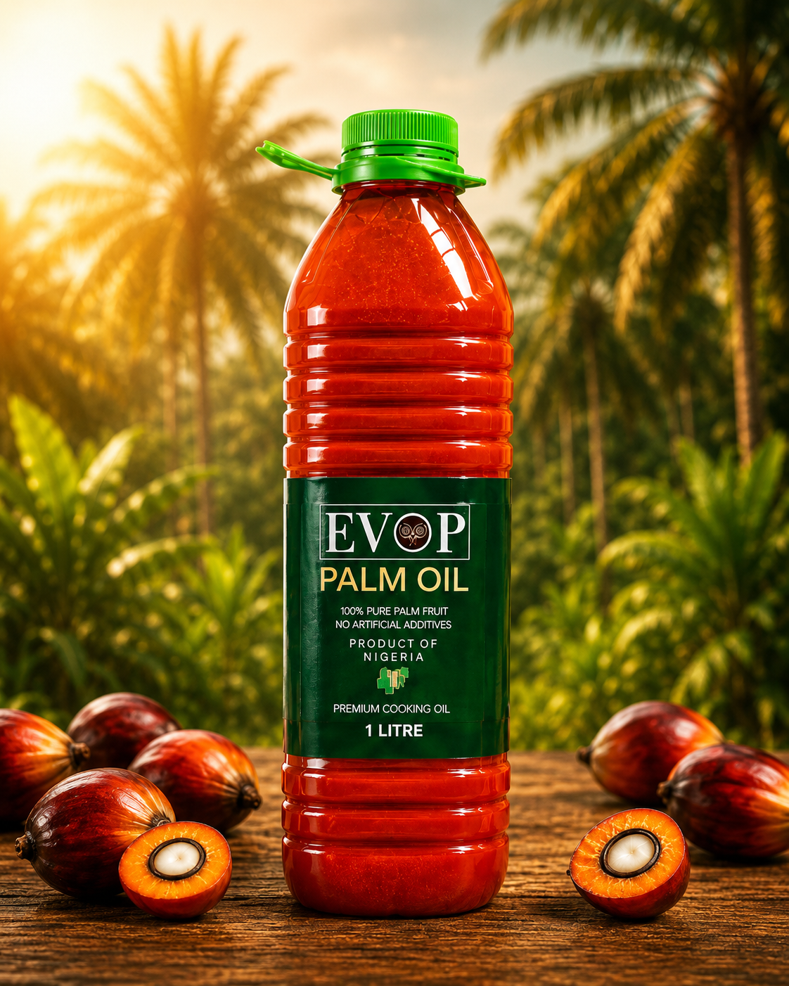 1 Litre EVOP Palm Oil