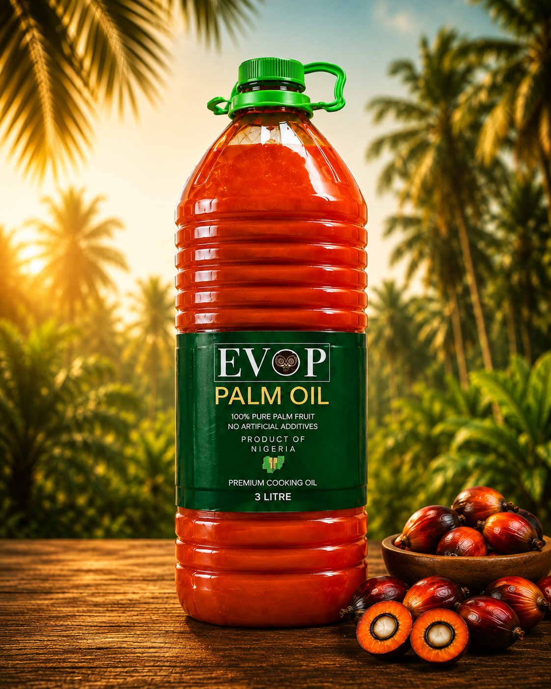 3 Litres EVOP Palm Oil